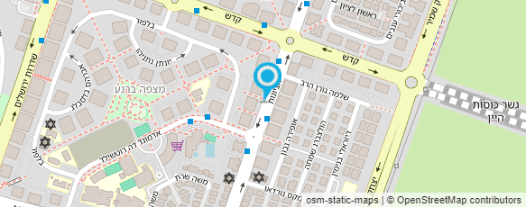 מפת הגעה אל המשפחתון של יעל