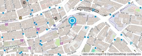 מפת הגעה אל אולפן mb לאירועים