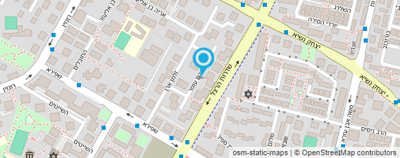 מפת הגעה אל אסף המנעולן