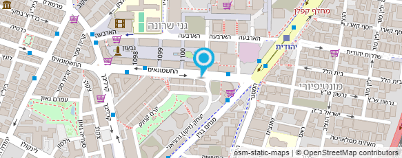 מפת הגעה אל TOUS