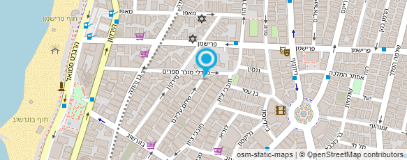 מפת הגעה אל משי טננבאום - רפואה סינית מפת הגעה אל משי טננבאום - רפואה סינית