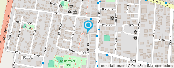 מפת הגעה אל רונן חבאני עבודות עץ