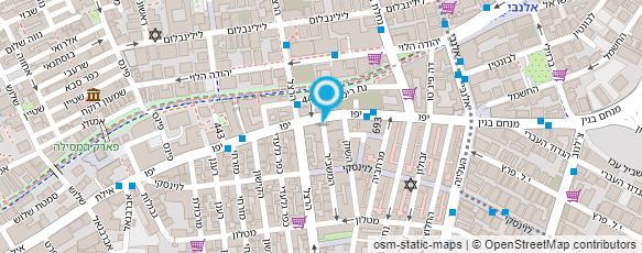 מפת הגעה אל BentoYa - בנטויה