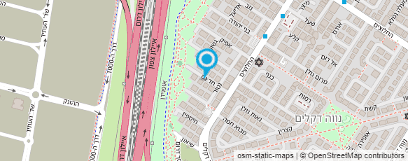 מפת הגעה אל בדרך הטבע