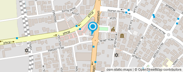 מפת הגעה אל מקסיקניז קרית אתא