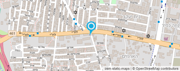 מפת הגעה אל הנוער העובד והלומד - מועדון הדורבן