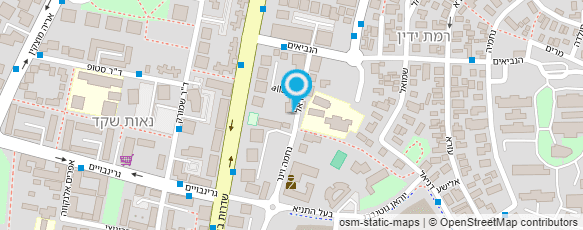 מפת הגעה אל הנוער העובד והלומד - מועדון ספיר