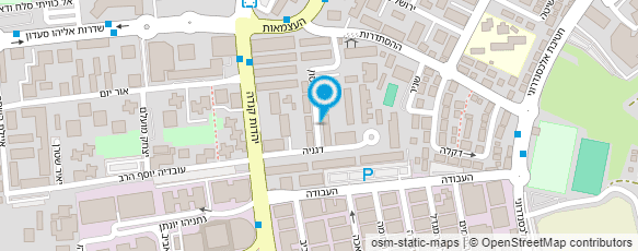 מפת הגעה אל הנוער העובד והלומד - אור יהודה