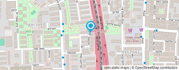 מפת הגעה אל הנוער העובד והלומד - בת ים