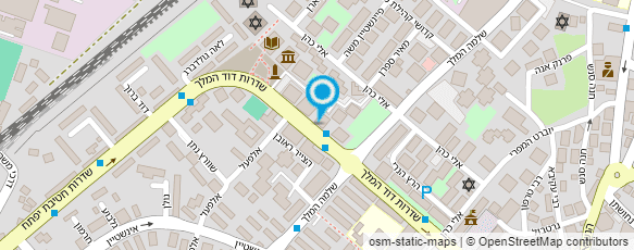 מפת הגעה אל הנוער העובד והלומד - לוד