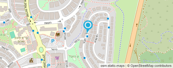 מפת הגעה אל חגית ברגמן