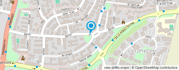 מפת הגעה אל הנוער העובד והלומד - נהריה