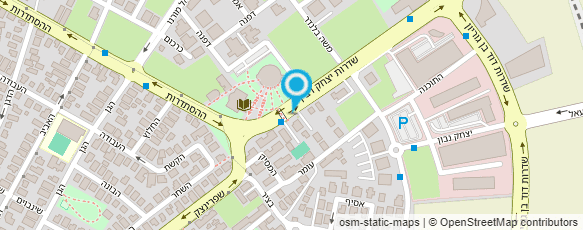 מפת הגעה אל הנוער העובד והלומד - עפולה