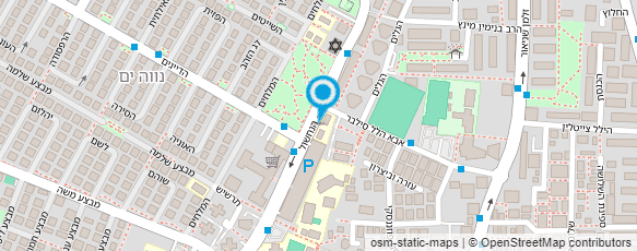 מפת הגעה אל הנוער העובד והלומד - רמת אליהו