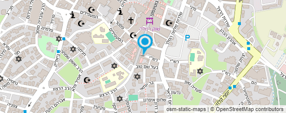 מפת הגעה אל קורל - koral