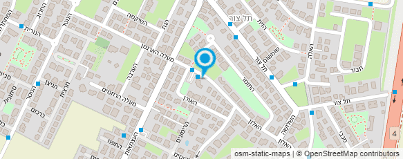 מפת הגעה אל הנוער העובד והלומד-קן אבן יהודה