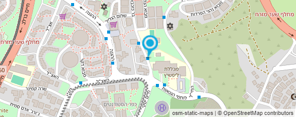 מפת הגעה אל הנוער העובד והלומד-קן גבעה צרפתית