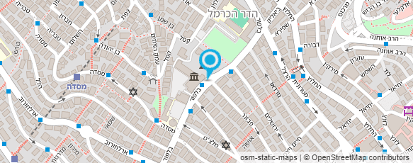 מפת הגעה אל הנוער העובד והלומד-קן הדר