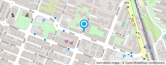 מפת הגעה אל הנוער העובד והלומד-קן הנשיאים