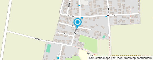 מפת הגעה אל הנוער העובד והלומד-קן חדרה