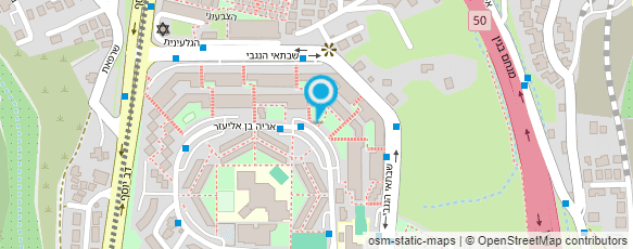 מפת הגעה אל מרטין שלום טיפוח ויופי