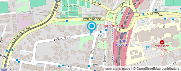 מפת הגעה אל הנוער העובד והלומד-קן יפו ד'