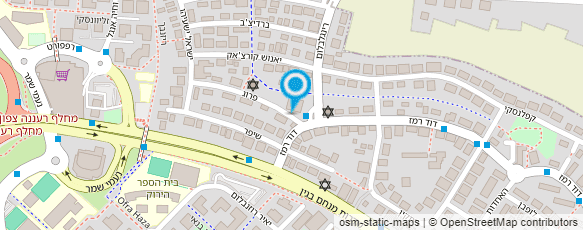 מפת הגעה אל הנוער העובד והלומד-קן כ"ס הירוקה