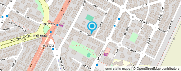 מפת הגעה אל לי ולך העוגות של לילך