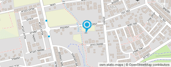 מפת הגעה אל הנוער העובד והלומד-קן רמתיים