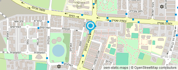 מפת הגעה אל פיצה שמש רמלה