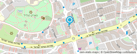 מפת הגעה אל צחי קבבצ'ה