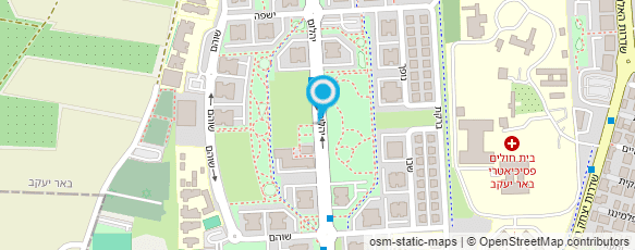 מפת הגעה אל הפלאפל של ביטון-הרשמי