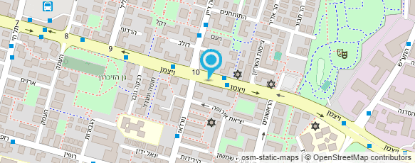 מפת הגעה אל כחול לבן אמבולנסים מפת הגעה אל כחול לבן אמבולנסים