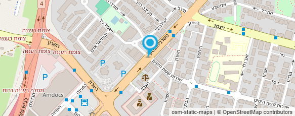 מפת הגעה אל קייטרינג שרון selected chef