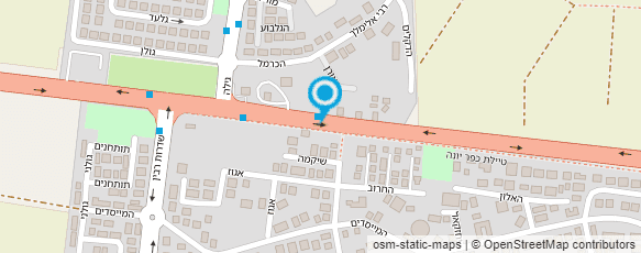 מפת הגעה אל רץ בורגר