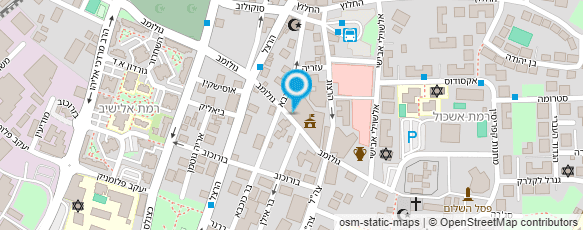 מפת הגעה אל בייגלה טוסט