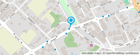 מפת הגעה אל B בורגר בר מפת הגעה אל B בורגר בר