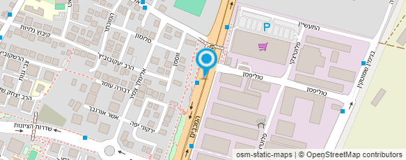 מפת הגעה אל בורגר סאלון ראשון לציון