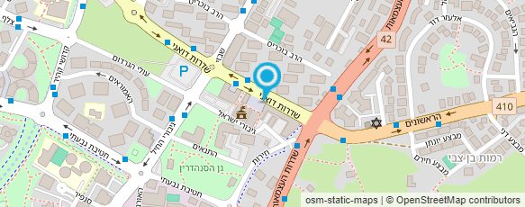 מפת הגעה אל פיצה שף יבנה