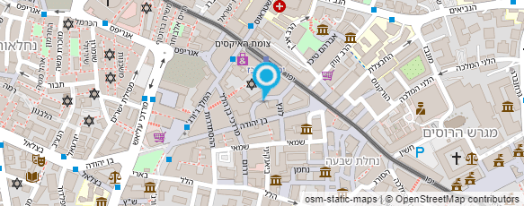 מפת הגעה אל בירמן ביסטרו בר מוזיקלי