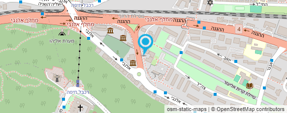 מפת הגעה אל עו"ד אינאס חגאז'י