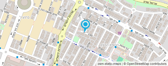 מפת הגעה אל הבלון שלי-ב.מ הפקות אירועים