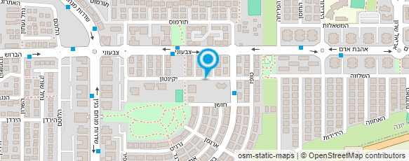 מפת הגעה אל דודא לפיצה