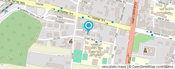 מפת הגעה אל הוט שופ-מיכאל בזק