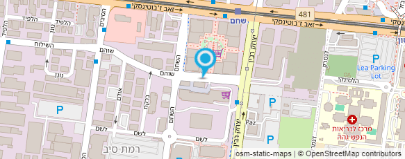 מפת הגעה אל ממפיס Memphis פתח תקווה