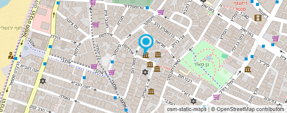 מפת הגעה אל LIEB KAFE ליב קפה