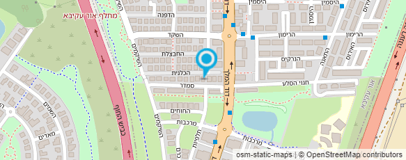 מפת הגעה אל פיצה פפארצ'י - Paparazzi Pizza