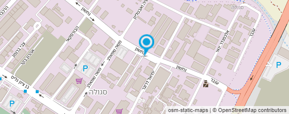 מפת הגעה אל קומפיוזקאר פתח תקווה