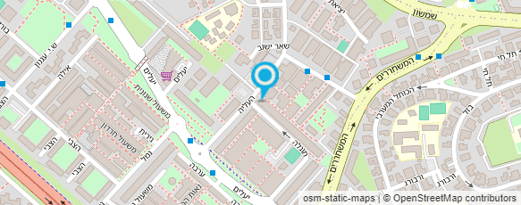 מפת הגעה אל בורגר XO