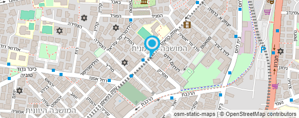 מפת הגעה אל מסריק MASARKY COFFE ROOM